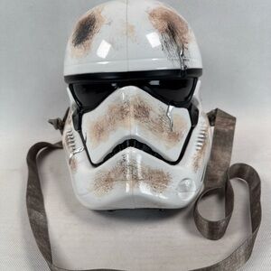 Disney Parks Star Wars Salvaged Stormtrooper Helmet Popcorn Bucket 2024
